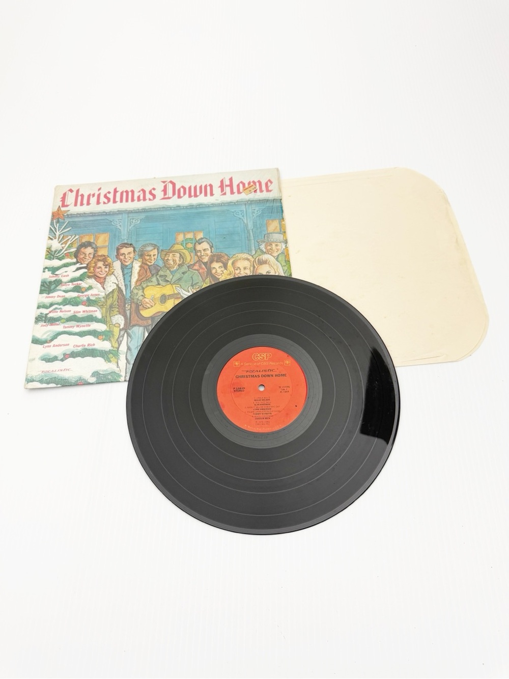 Vintage 1981 CBS Christmas Down Home Various Artists Vinyl Record LP